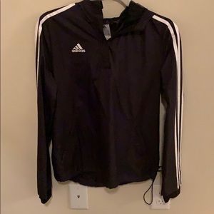 Adidas wind breaker hoodie